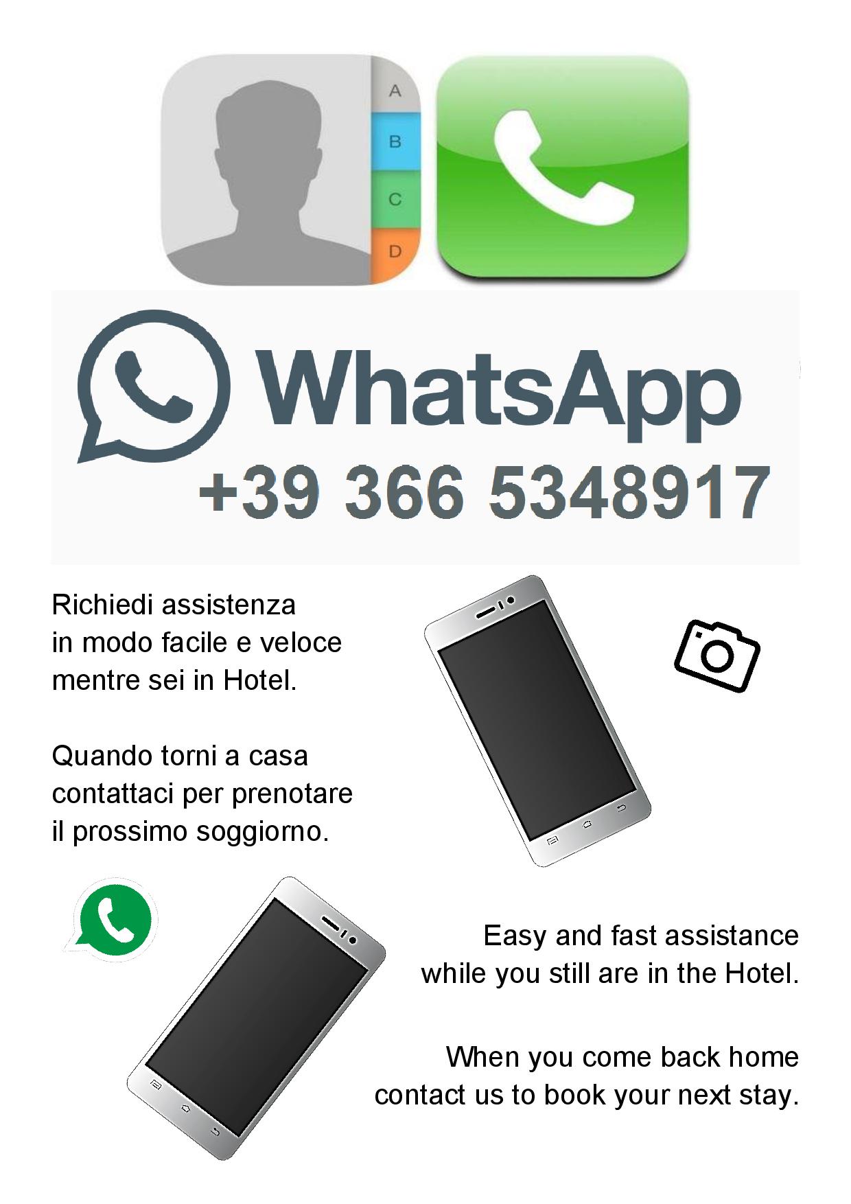 Chatta e interagisci con noi tramite WhatsApp!