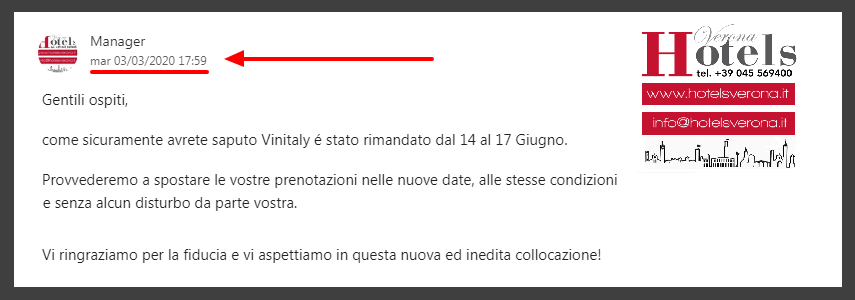 Hotelsverona: la garanzia di un partner efficiente!