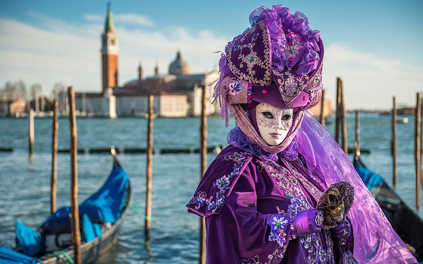 It's Carnival time in Venice!