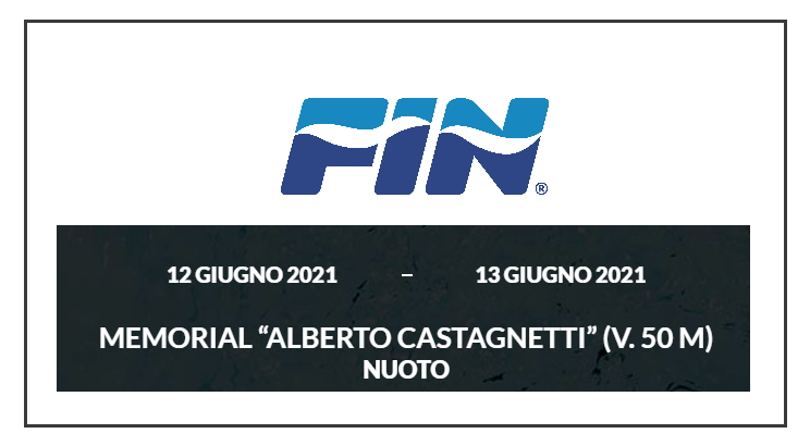 Trofeo Alberto Castagnetti 2021: noi ci siamo!