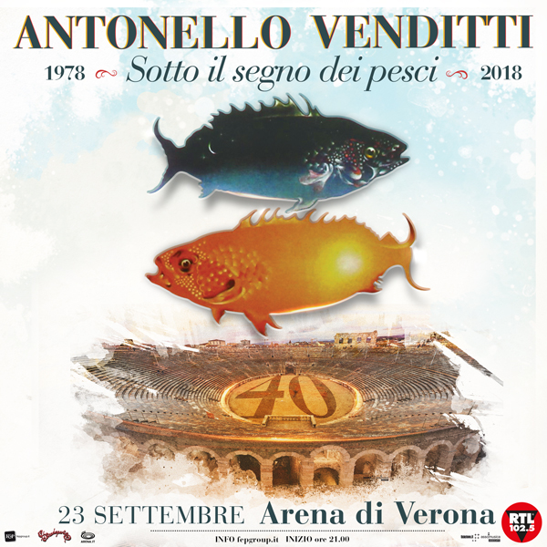 Antonello Venditti all'Arena di Verona! Antonello Venditti all'Arena di Verona!